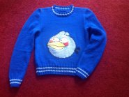 foto Angry Bird blauw