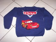 foto Cars 1 - Lightning McQueen en Cars logo